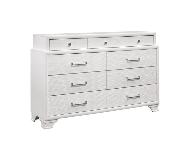 White Chest With 6 Drawers