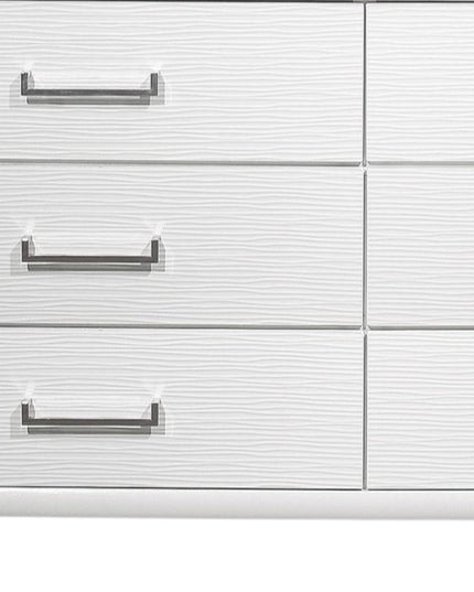 White Chest With 6 Drawers