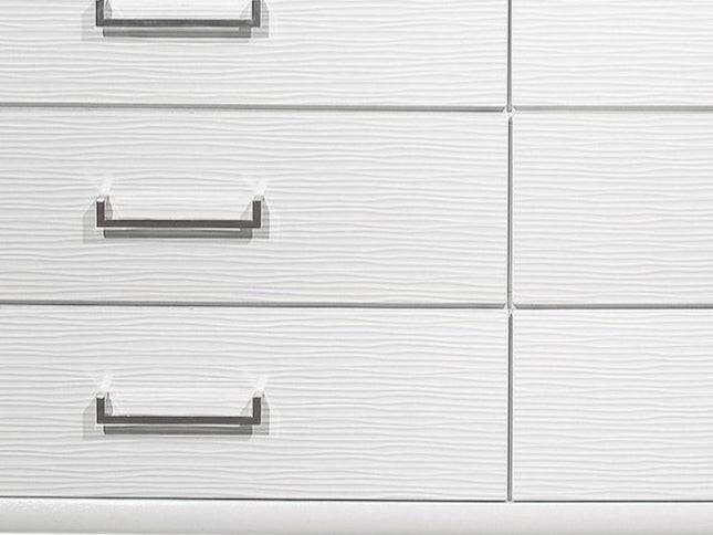 White Chest With 6 Drawers