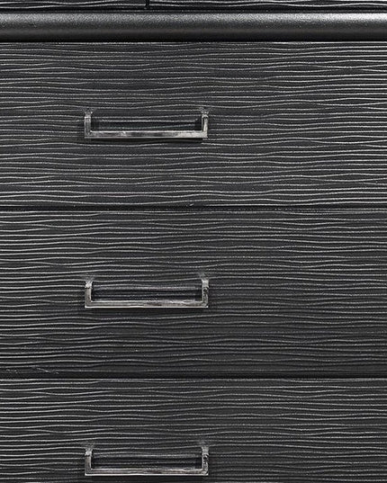 Grey Chest With 6 Drawers