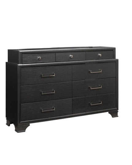 Grey Chest With 6 Drawers