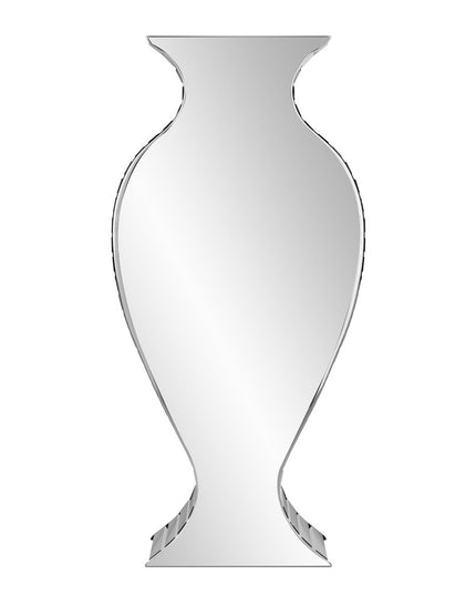 28" Clear Crystal Glass Table Vase