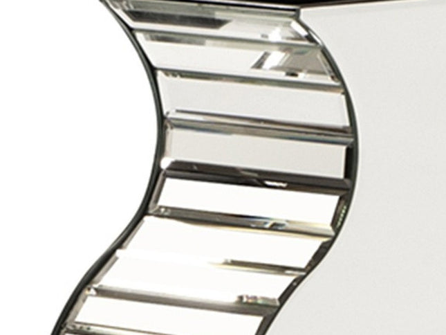 28" Clear Crystal Glass Table Vase