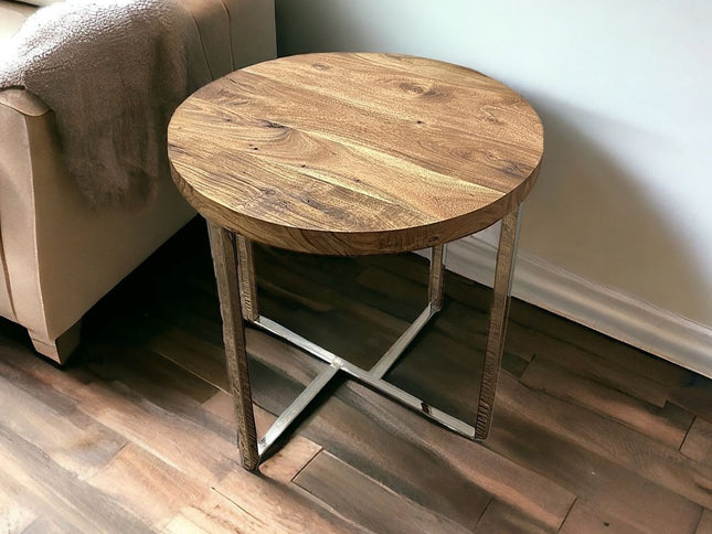 Modern Rustic Side Or End Table