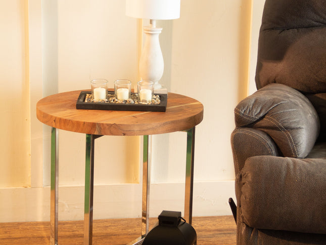 Modern Rustic Side Or End Table