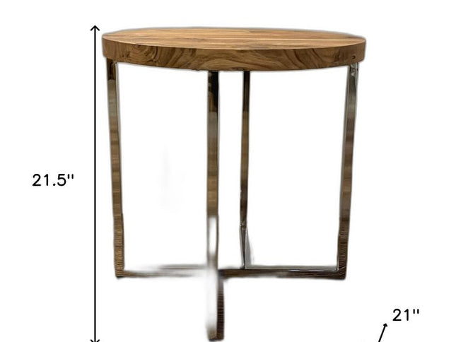 Modern Rustic Side Or End Table