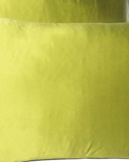 Lemongrass Dreamy Set Of 2 Silky Satin King Pillowcases