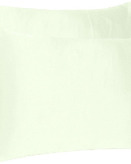 Ivory Dreamy Set Of 2 Silky Satin King Pillowcases