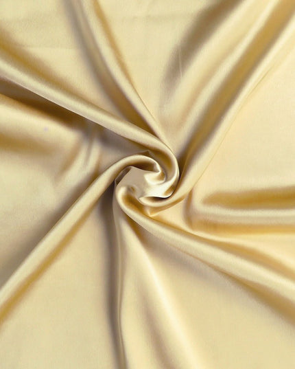 Pale Yellow Dreamy Set Of 2 Silky Satin Standard Pillowcases