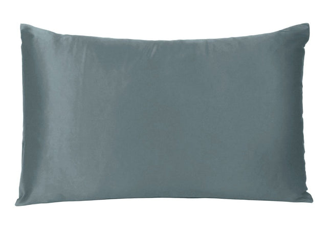 Two Piece Gray Satin