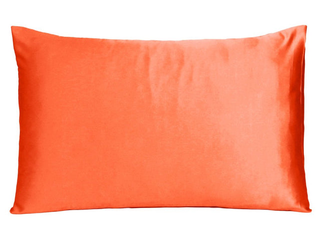 Poppy Dreamy Set Of 2 Silky Satin Standard Pillowcases