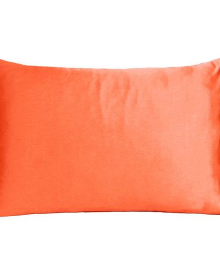 Poppy Dreamy Set Of 2 Silky Satin Standard Pillowcases