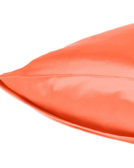 Poppy Dreamy Set Of 2 Silky Satin Standard Pillowcases