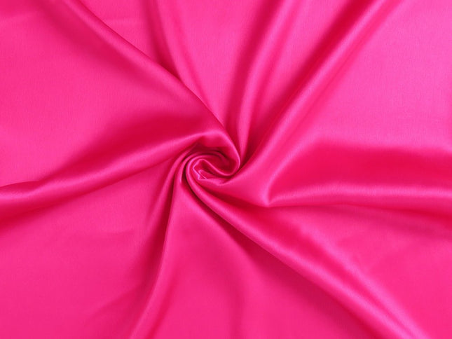 Fuchsia Dreamy Set Of 2 Silky Satin Standard Pillowcases