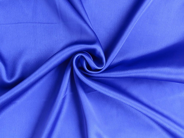 Royal Blue Dreamy Set Of 2 Silky Satin Standard Pillowcases