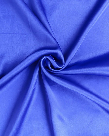 Royal Blue Dreamy Set Of 2 Silky Satin Standard Pillowcases