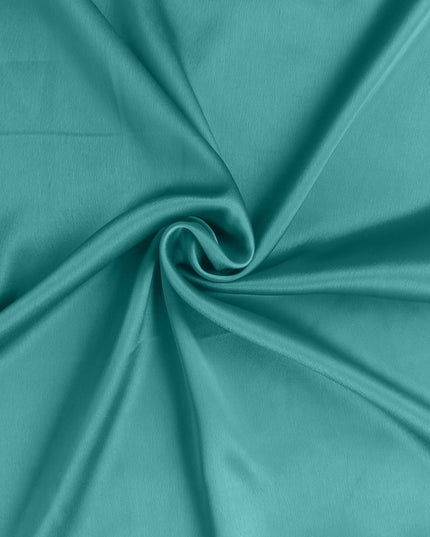Teal Dreamy Set Of 2 Silky Satin Standard Pillowcases