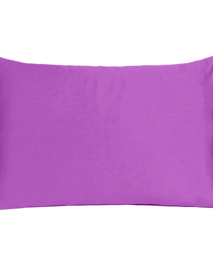 Purple Merlot Dreamy Set Of 2 Silky Satin Standard Pillowcases