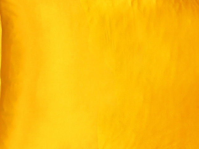 Goldenrod Dreamy Set Of 2 Silky Satin Standard Pillowcases