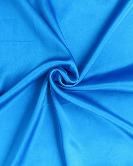 Blue Dreamy Set Of 2 Silky Satin Queen Pillowcases