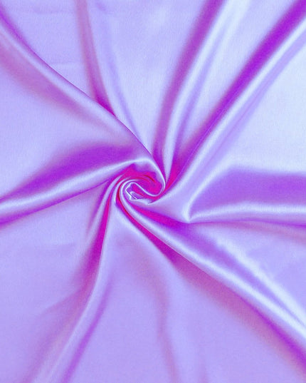 Purple Dreamy Set Of 2 Silky Satin Queen Pillowcases