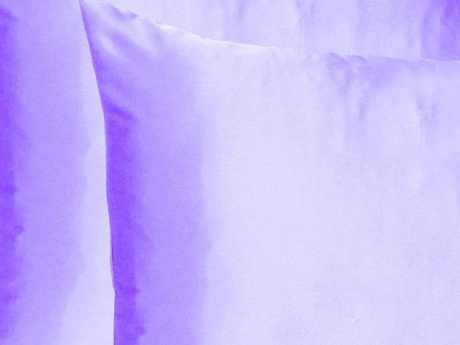 Purple Dreamy Set Of 2 Silky Satin Queen Pillowcases