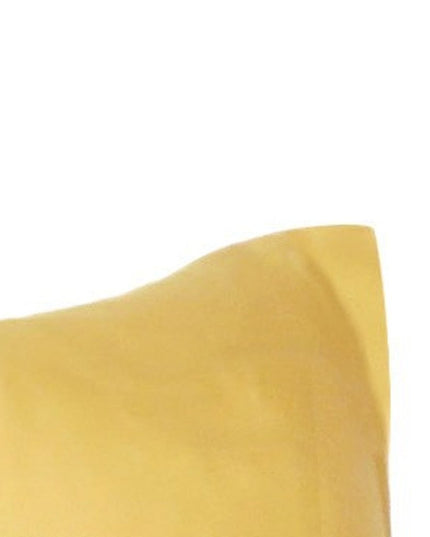 Gold Dreamy Set Of 2 Silky Satin Queen Pillowcases
