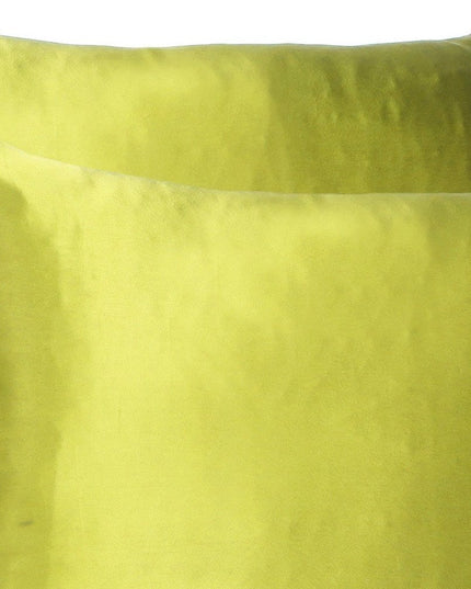 Set of Two Lemongrass Dreamy Silk Satin Queen Pillowcases