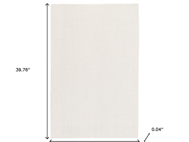 2' x 3' Beige Non Slip Rug Pad