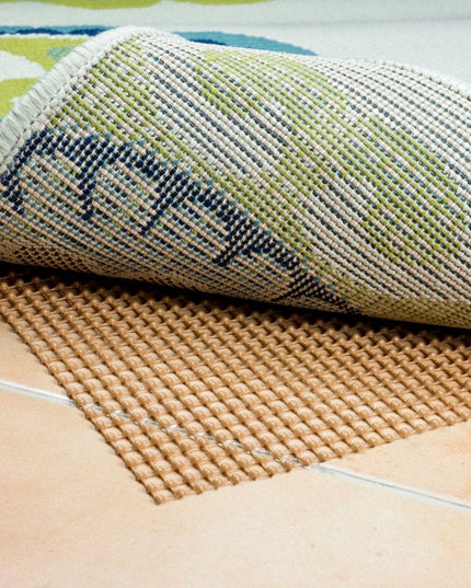 2' x 3' Brown Non Slip Indoor Outdoor Rug Pad