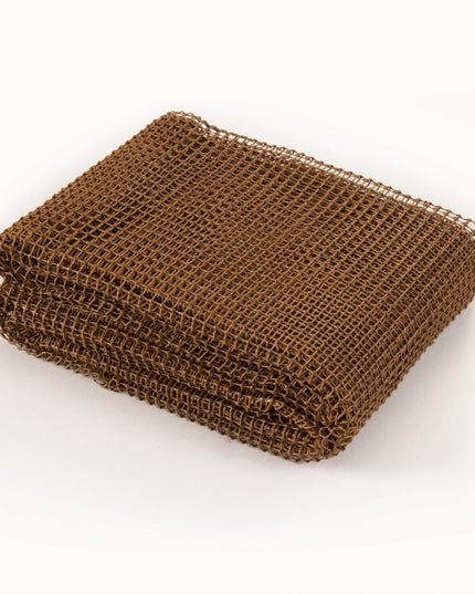 2' x 3' Brown Non Slip Indoor Outdoor Rug Pad