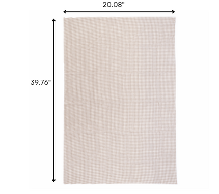 2' x 3' Brown Non Slip Indoor Outdoor Rug Pad