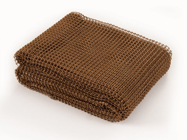 2' x 3' Brown Non Slip Indoor Outdoor Rug Pad