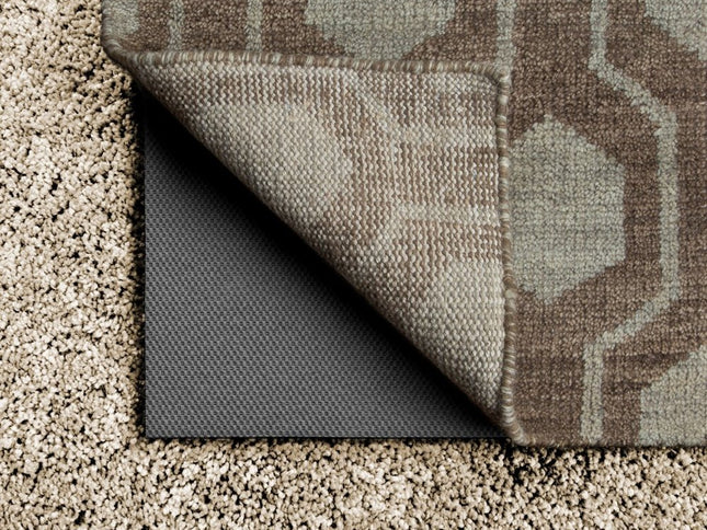 2' x 4' Gray Non Slip Rug Pad