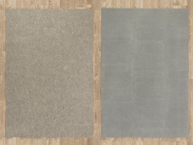 2' x 4' Gray Non Slip Rug Pad