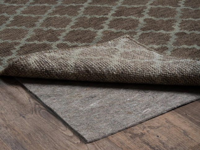 2' x 4' Gray Non Slip Rug Pad