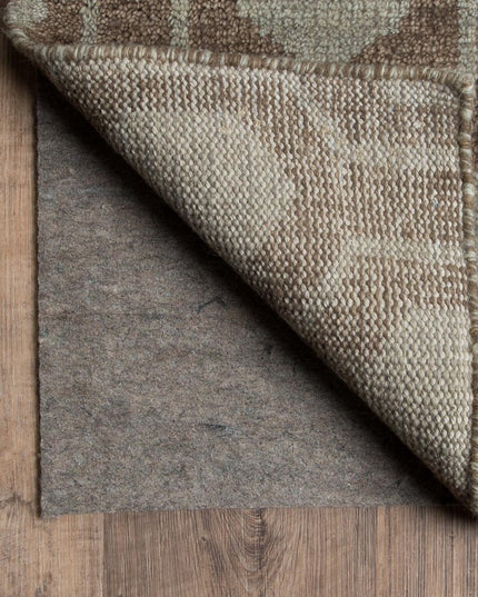 2' x 4' Gray Non Slip Rug Pad