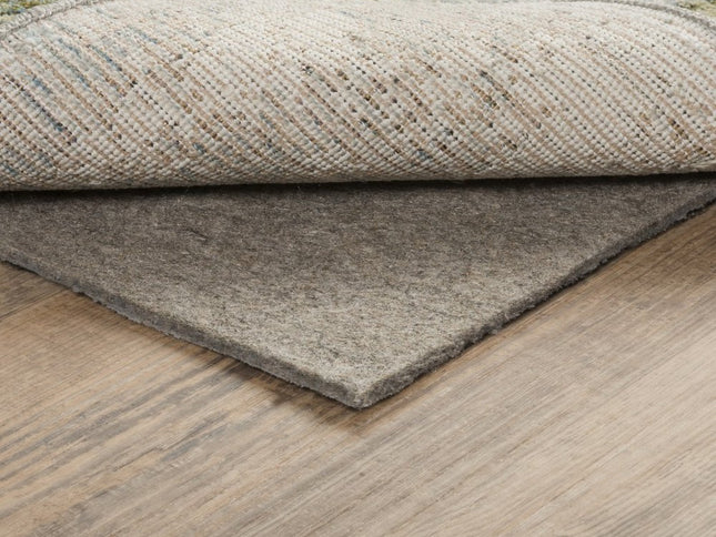 2' x 4' Gray Non Slip Rug Pad