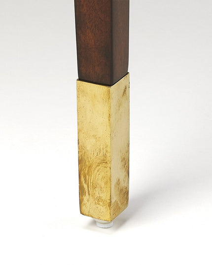 23" Brown Wood Square Coffee Table With Drawer