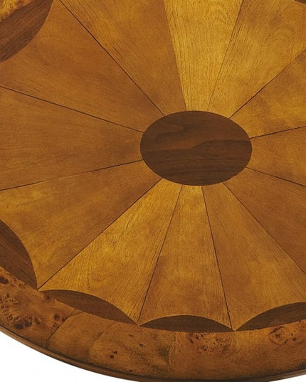 25" Brown Wood Oval Coffee Table With Drawer And Shelf