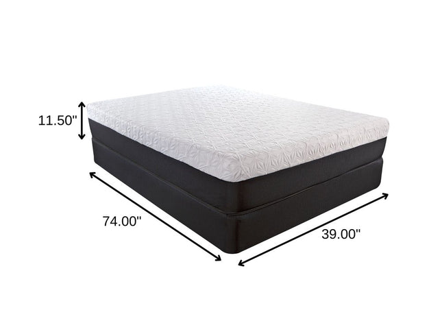 12" Foam Copper Infused Gel Memory Foam Mattress