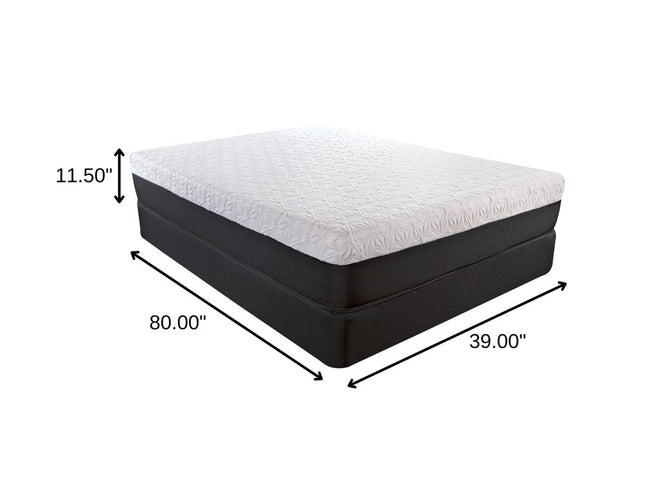 12" Foam Copper Infused Gel Memory Foam Mattress