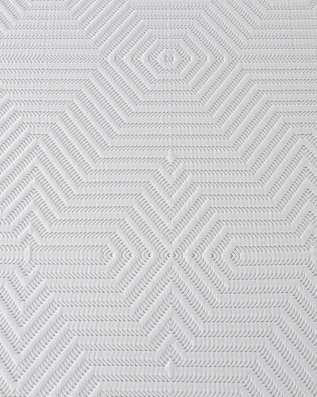 10.5" Hybrid Lux Memory Foam And Wrapped Coil Mattress Twin