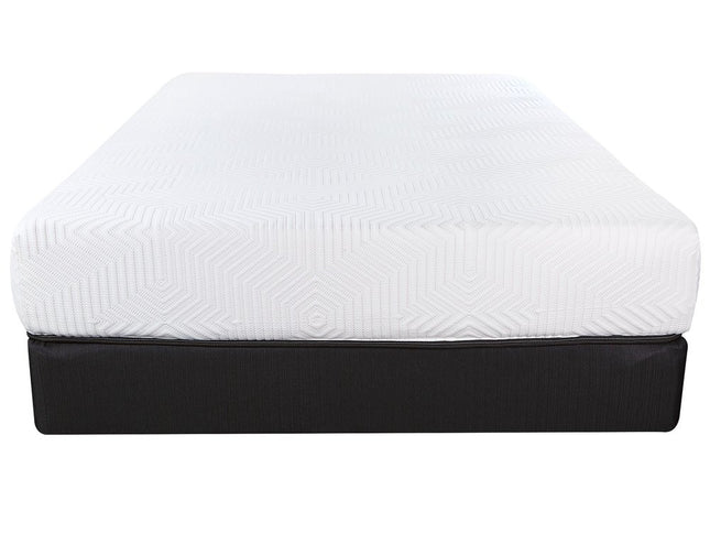 10.5" Hybrid Lux Memory Foam And Wrapped Coil Mattress Twin