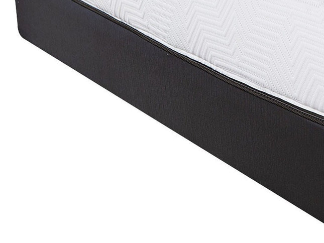 10.5" Hybrid Lux Memory Foam And Wrapped Coil Mattress Twin