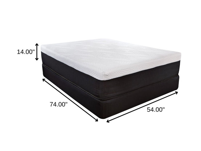 14" Hybrid Pocket Coil Copper Infused Gel Memory Foam Mattress