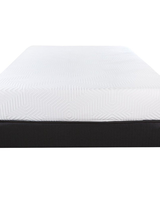 10.5" Hybrid Lux Memory Foam And Wrapped Coil Mattress Twin