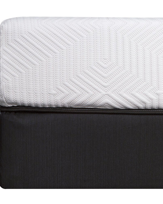 10.5" Hybrid Lux Memory Foam And Wrapped Coil Mattress Twin