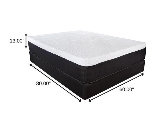 13" Hybrid Pocket Coil Gel Memory Foam Mattress