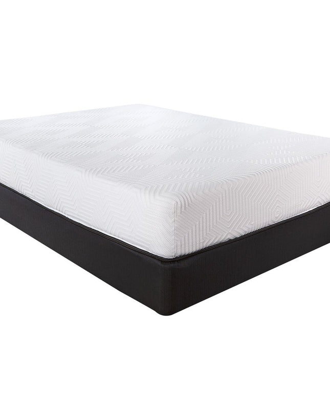 10.5" Hybrid Lux Memory Foam And Wrapped Coil Mattress Twin